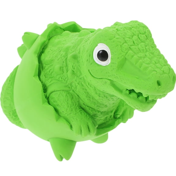 Puppy Chewing Toy Dinosaur Shape Bite-resistant Dog Plaything Interactive Puppy Squeaky Plaything