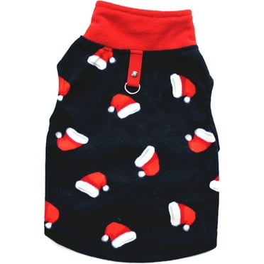 Puppy Clothes for Christmas Winter Warm Cute Pet Sweaters Dog Vest Paw Print Pet Dog Cat Clothes - 2XL