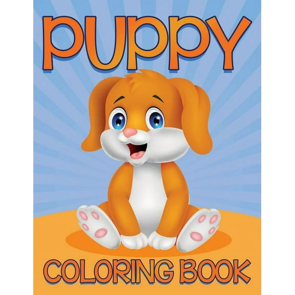 Puppy Coloring Book, (Paperback)