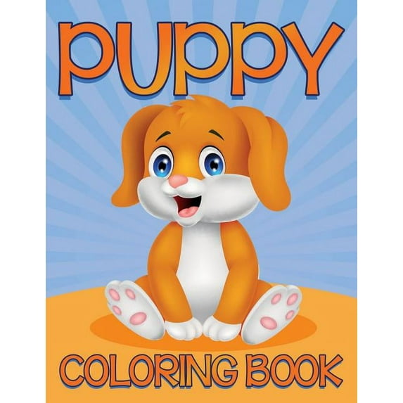 Puppy Coloring Book, (Paperback)
