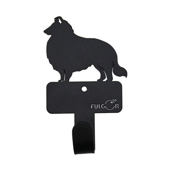 Puppy Dog Decoration Metal Wall Hook Shetland Sheepdog