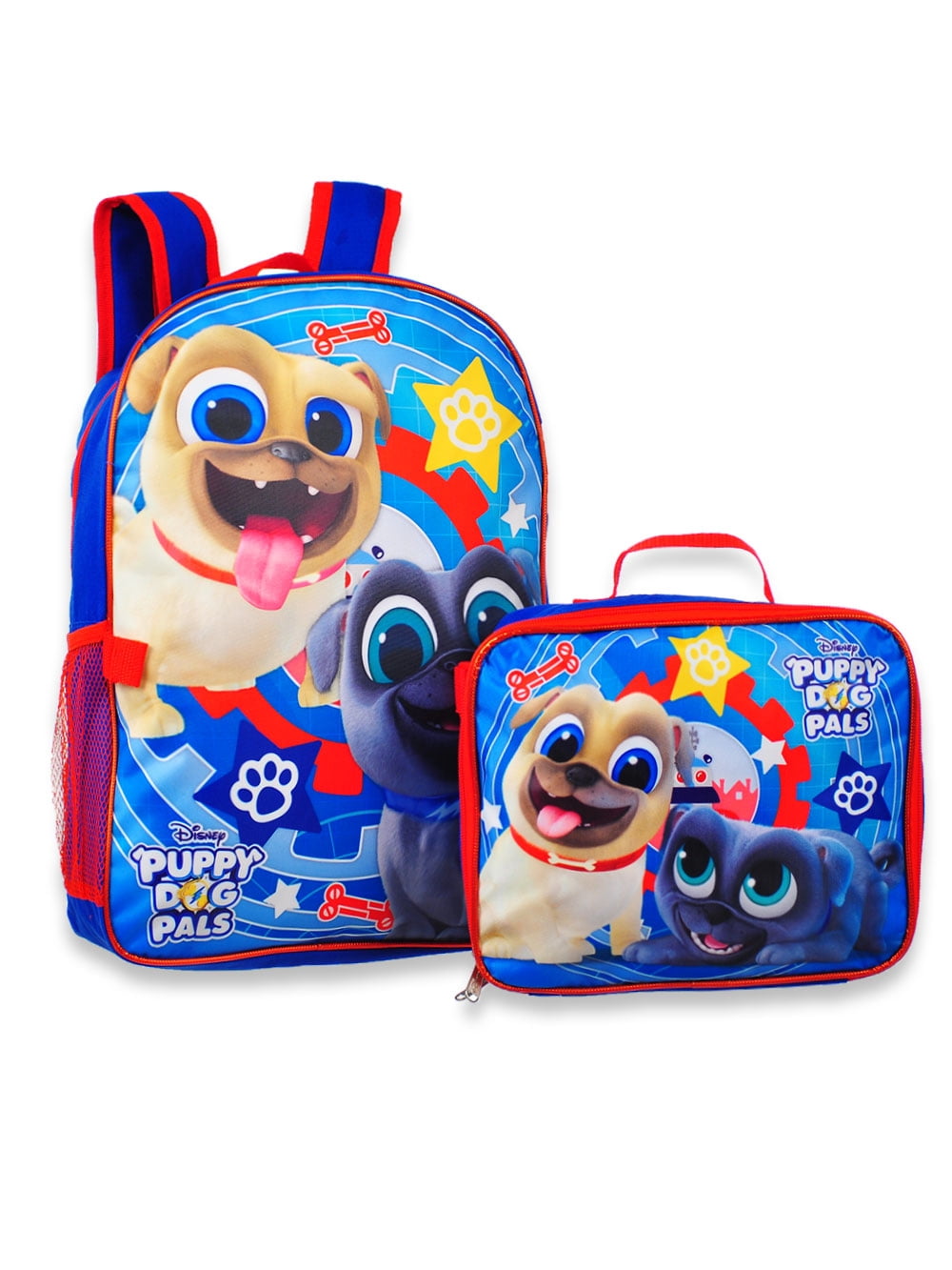 Puppy Dog Pals 16" Backpack W/Detachable Lunch Box - Walmart.com