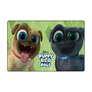 Puppy Dog Pals Bathroom Rugs Soft Non Slip Bath Mat, Thin Small for Floor Shower Puppy Dog Pals Bath Mat Decor Machine Washable 24*36IN
