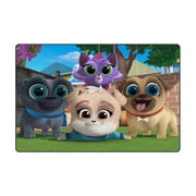 Puppy Dog Pals Bathroom Rugs Soft Non Slip Bath Mat, Thin Small for Floor Shower Puppy Dog Pals Bath Mat Decor Machine Washable 24*36IN