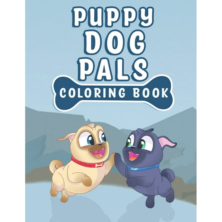 Coloring Pages Puppy Dog Pals