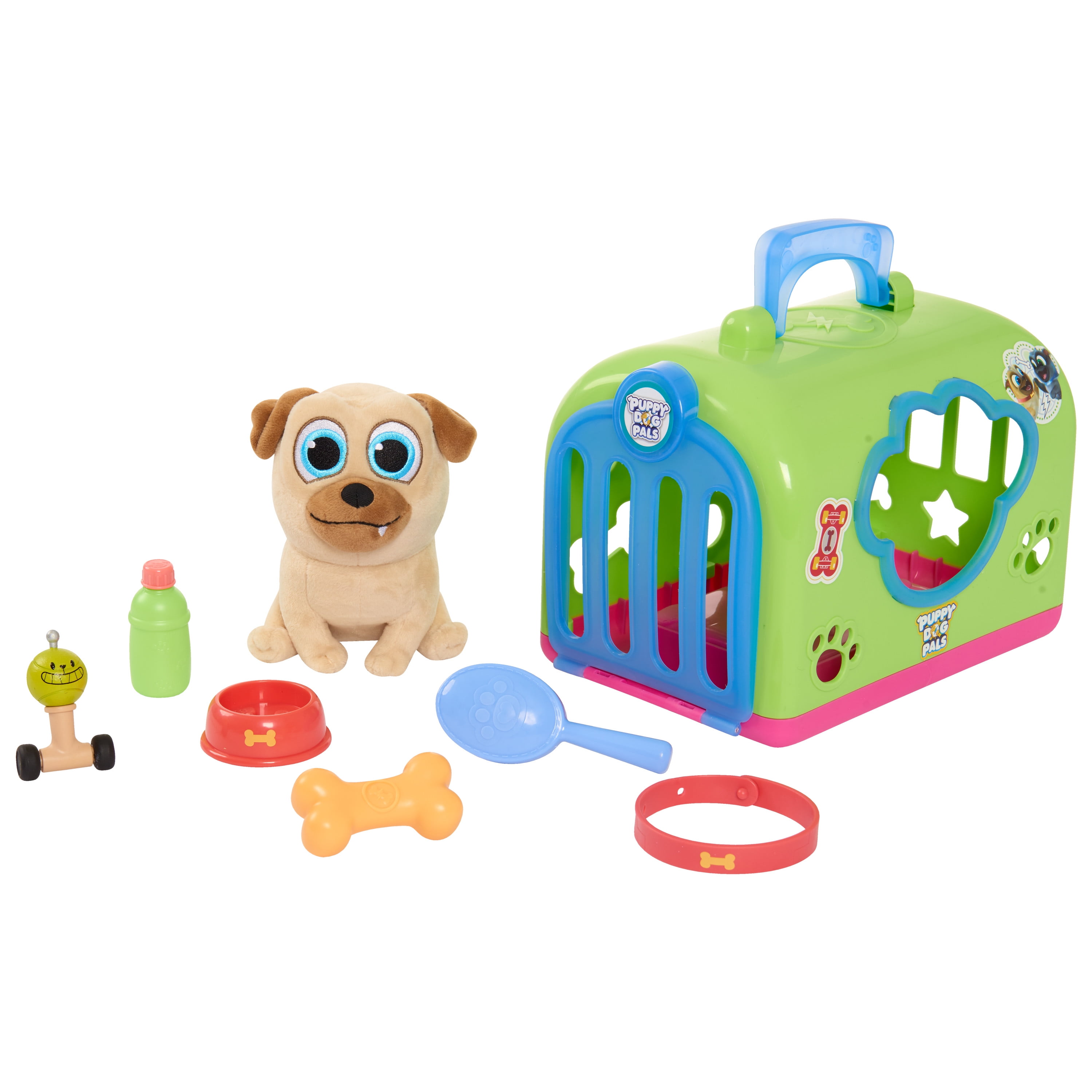 Puppy Dog Shaped Kids Plastic Puzzle With Bright Colors Fun Skill Activity