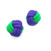 Puppy Dog Rope Knot Ball Toy - 2 Pak Purple