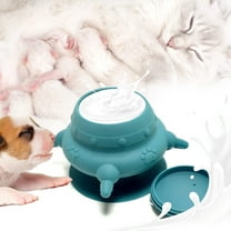 Puppy Feeder for Multiple Puppies, 4 Teats Puppy Milk Feeder Puppy Feeder, Silicone 240ml Puppy Nursing Bottles for Kittens, Puppies, Rabbits, Food Water Feeding Station for Small Pets