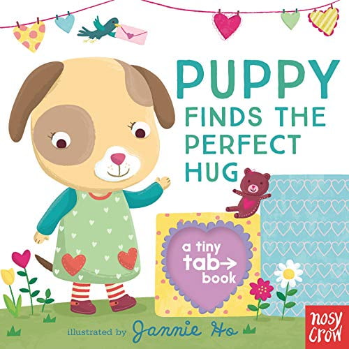 Pre-Owned Puppy Finds the Perfect Hug: A Tiny Tab Book (Board book) 1536220108 9781536220100