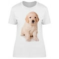 thumbnail image 1 of Puppy Fluffy Retriever T-Shirt Women -Image by Shutterstock, Female Large, 1 of 2