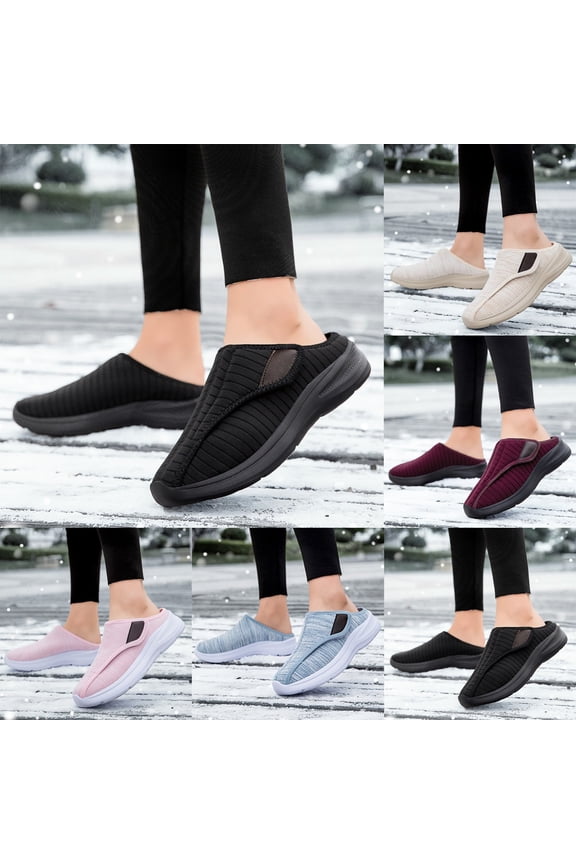 Puppy Fuzzy Scuff Slippers Womens Soft Comfy Memory Foam Non Indoor House Shoes Beige 44