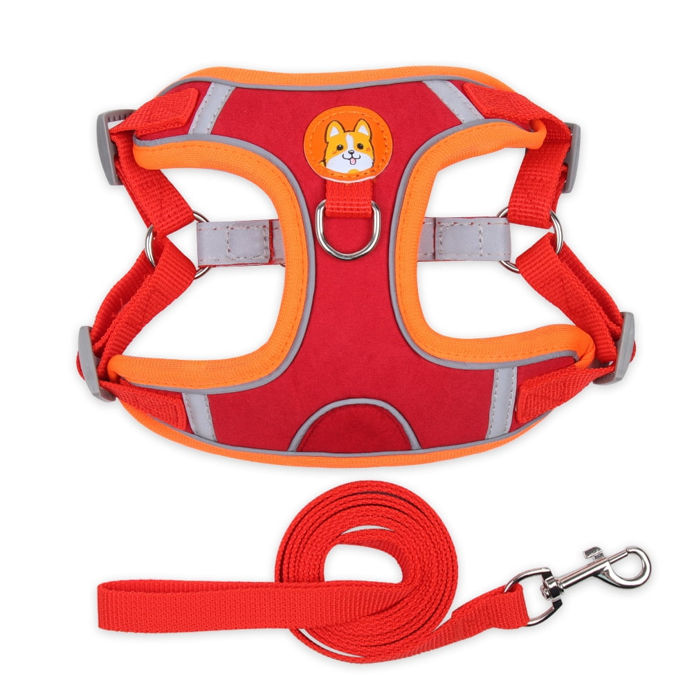 Puppy Harness with Tow Rope, Pet Chest Harness Vest for Little Dog and Cats