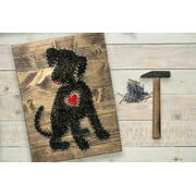Puppy Heart String Art Kit