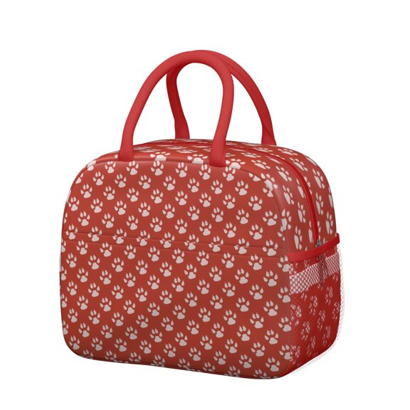 Puppy-Inspired Lunch Bag - Insulated & Easy to Clean with Cartoon Dog Print, Sturdy Build for Daily Use