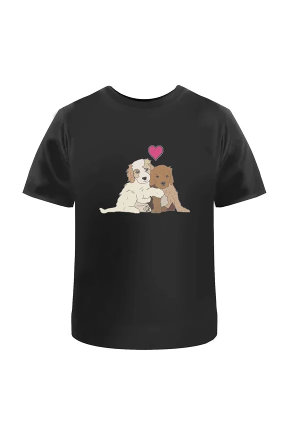 ‘Puppy Love’ Cockapoos ' Unisex T-Shirt - 100% Cotton (S-XXL) (TA044359)