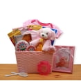 thumbnail image 1 of Puppy Love New Baby Girl Gift Basket - Pink, 1 of 2
