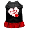 thumbnail image 1 of Pet Dog  Cat Dress Screen Printed, "Puppy Love", 1 of 11