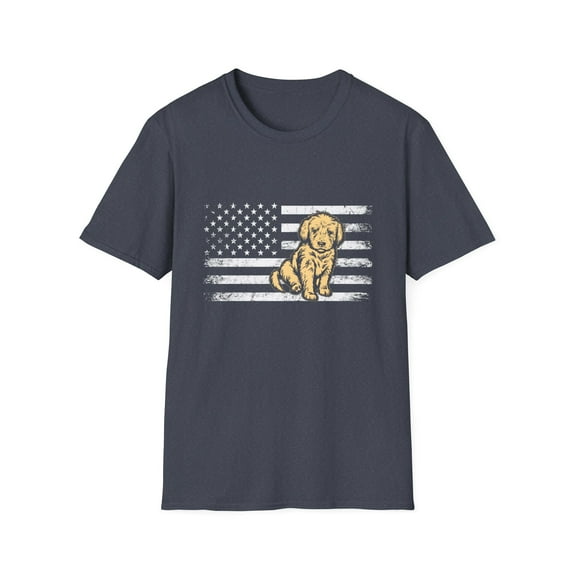 Puppy Lover July 4th Celebration Graphic Novelty Tees