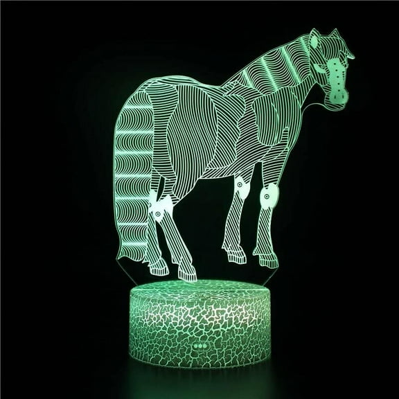 Puppy Night Light 3D Illusion 16 Colors Change Lamp Monkey Cattle Pig Table Lamp Baby Room Decor Birthday Xmas Gifts Toys for Boys Girls Kids Decoracin De Dormitorio De Luz De Noche Led