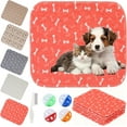thumbnail image 1 of Puppy Pad - The Last Pee Pad You'll Get, Puppypad, 2026 New Puppy Pad with Pheromones, 2 Pack Reusable Washable Pee Pads for Dogs, 100% - Leak & Odor Proof, Easy to Clean & Reuse (Red, 12" x 12"), 1 of 10