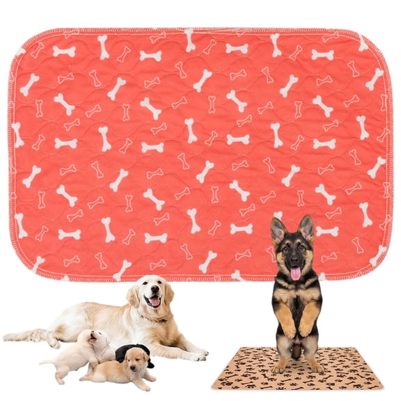 Puppy Pad, Puppy Pads with Pheromones, Leak-Proof and Reusable Pee Pad, Washable & Easy-to-Clean, for Small, Medium & Large Dogs