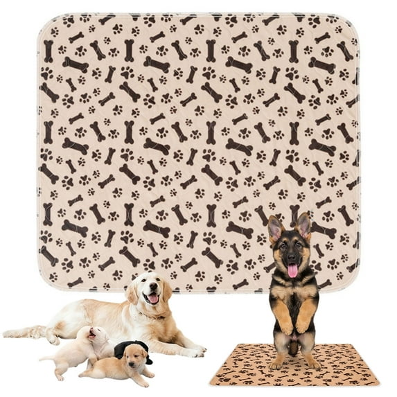 Puppy Pad, Puppy Pads with Pheromones, Leak-Proof and Reusable Pee Pad, Washable & Easy-to-Clean, for Small, Medium & Large Dogs