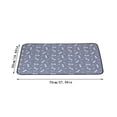 thumbnail image 1 of Puppy Pads with Pheromones Stickers，Reusable Pee Pads for Dogs, Durable Mats with Non-Slip Bottom，for Indoor Training & Travel 50*70Cm, 1 of 2