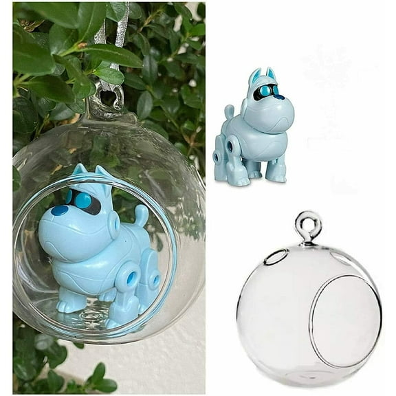 Puppy Pals A.R.F ARF Dog PVC Figure in Globe Ornament Detachable Figurine