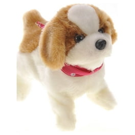 Cute Somersault Little Puppy Barks Sits Walk And Flips PT03B Soft Plush Toy Electronic Pets Walmart