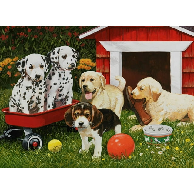 Puppy Party 60 PC Puzzle (Other)
