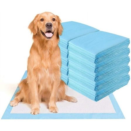 Puppy Pee Pads 100 Count, 36''x30'' Dog Potty Pads, Powerful Absorbency, 5-Layer Design, Leak-Proof Disposable Pet Piddle Training Pad for Dogs Doggie Cats Rabbits