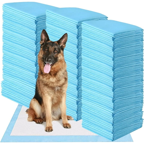 Puppy Pee Pads 40 Count, 24''x24'' Dog Potty Pads, Powerful Absorbency, 5-Layer Design, Leak-Proof Disposable Pet Piddle Training Pad for Dogs Doggie Cats Rabbits
