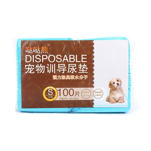 Puppy Pee Pads Dog Pee Training Pads Super Absorbent & Leak-Proof Rectangle Quick Absorbency Nonslip Piddle Pads