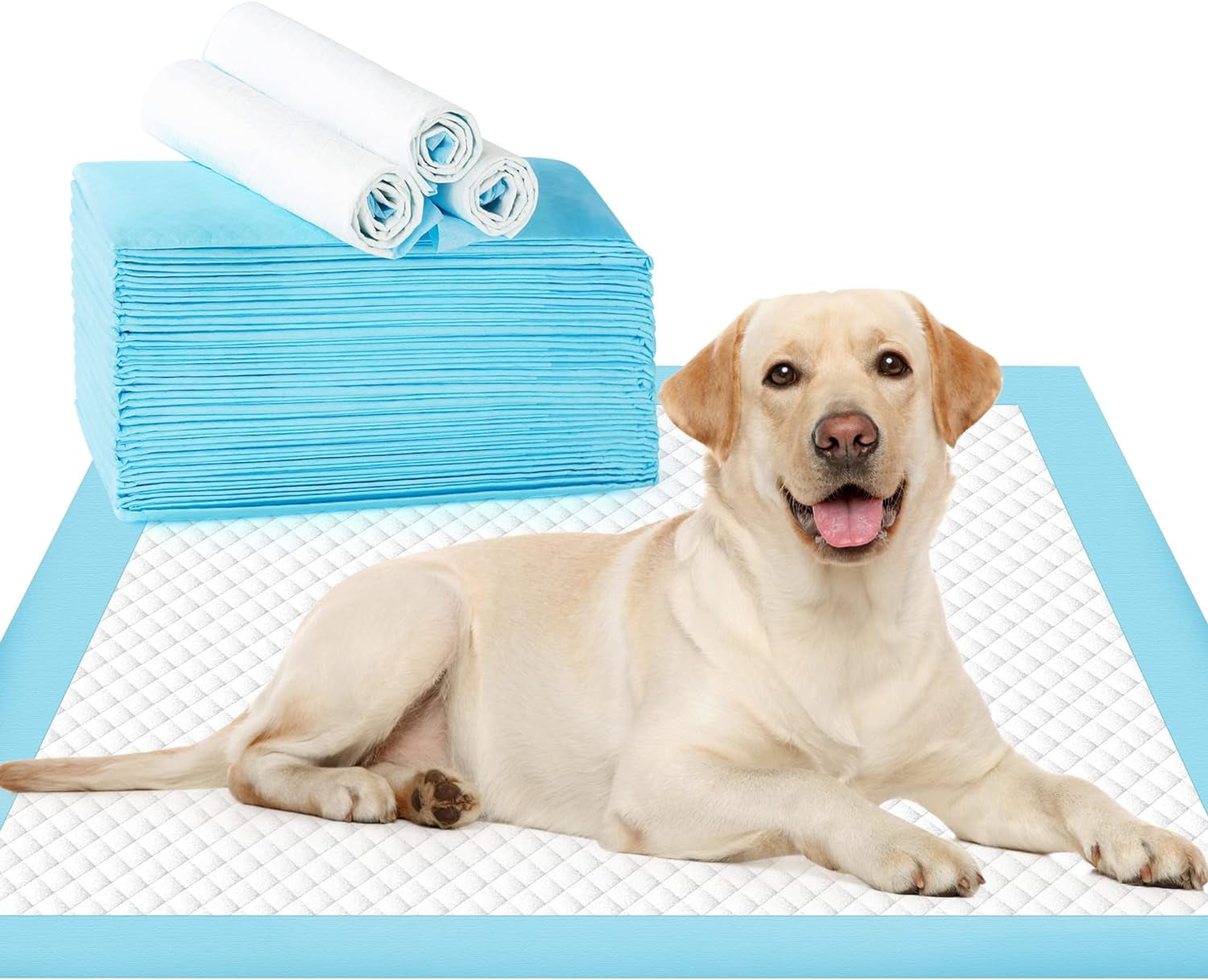 Puppy Pee Pads Extra Large 24"x36",Indoor Potty Pads for Dogs,Cats & Rabbits,Disposable Pet Training and Piddle Pads,Super Absorbent & Leak-Proof(20Count)
