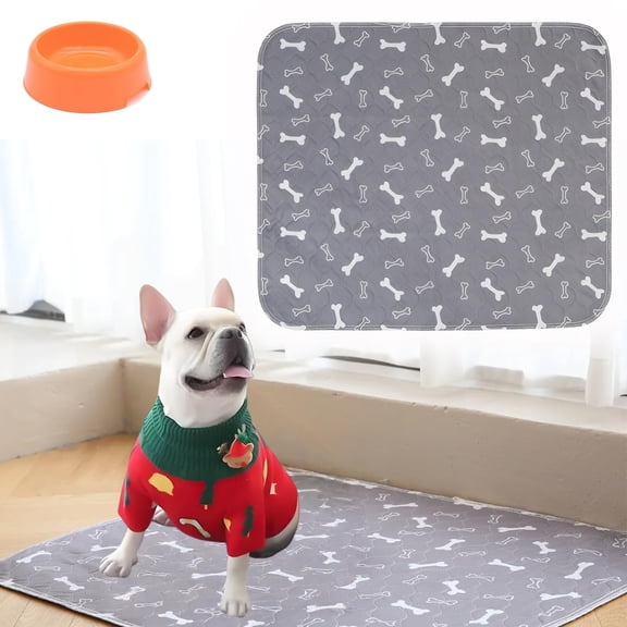 Puppy Pee Pads, Puppy Pads Washable & Waterproof Puppy Mat, Reusable Leak-Proof