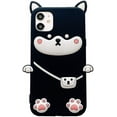 thumbnail image 1 of Puppy Phone Case Compatible with iPhone iPhone 12 Mini, Protective Animal Silicone Cover Soft Touch 3D Cute Case (Husky, iPhone 12 Mini), 1 of 11