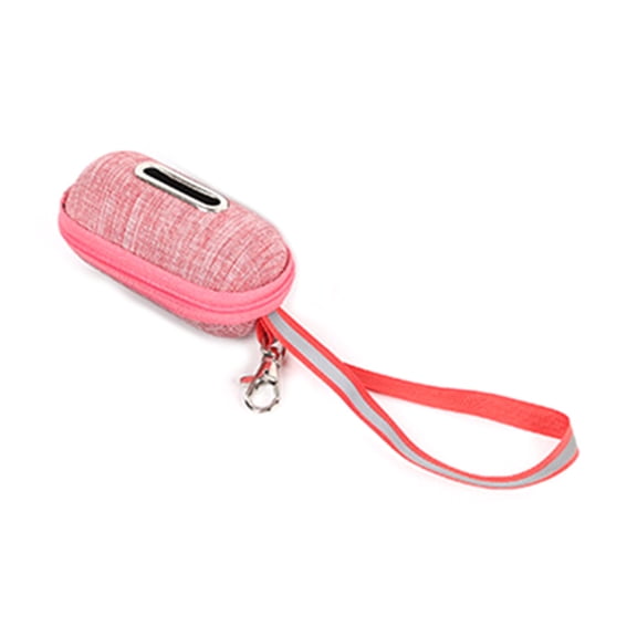 Puppy Pick-Up Bags Dog Poop Waste Bag Holder PPet Dog Poop Bag Dispenser with Reflective Rope Handle ortable Lightweight