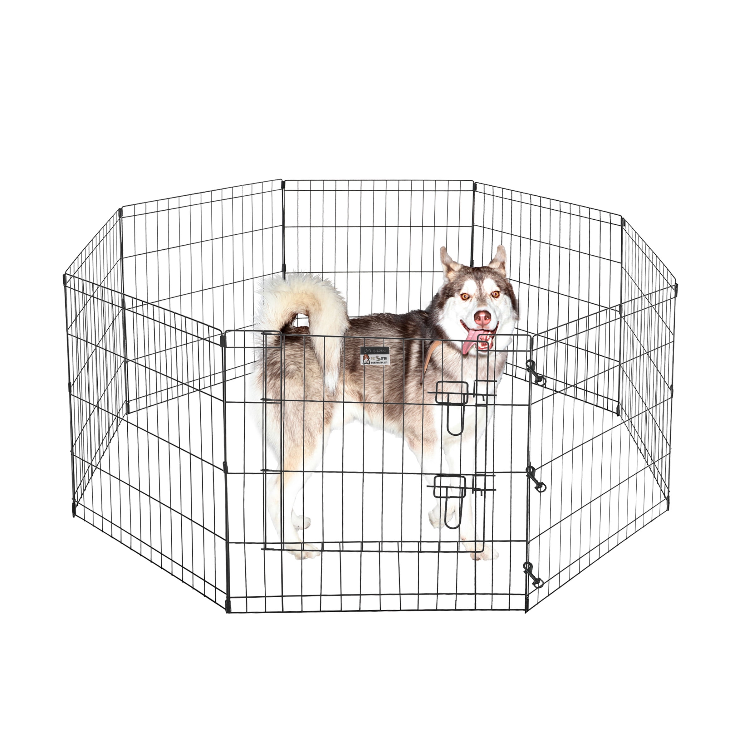 PETMAKER Indoor/Outdoor Foldable Puppy Dog Playpen with Eight 24in Panels