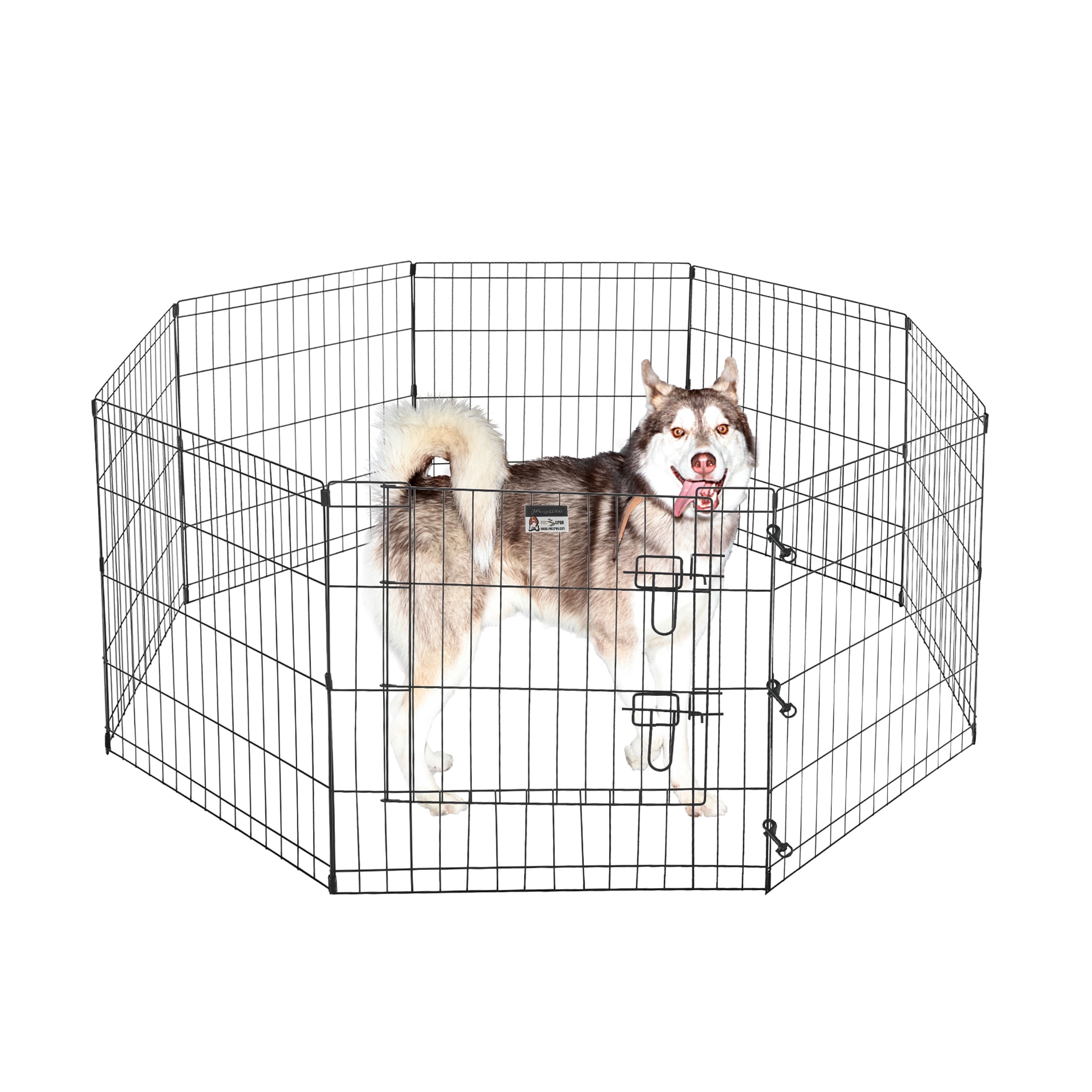 PETMAKER Indoor/Outdoor Foldable Puppy Dog Playpen with Eight 24in Panels