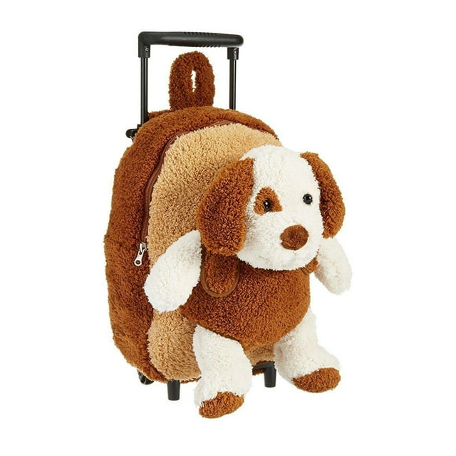 Puppy Rolling Backpack