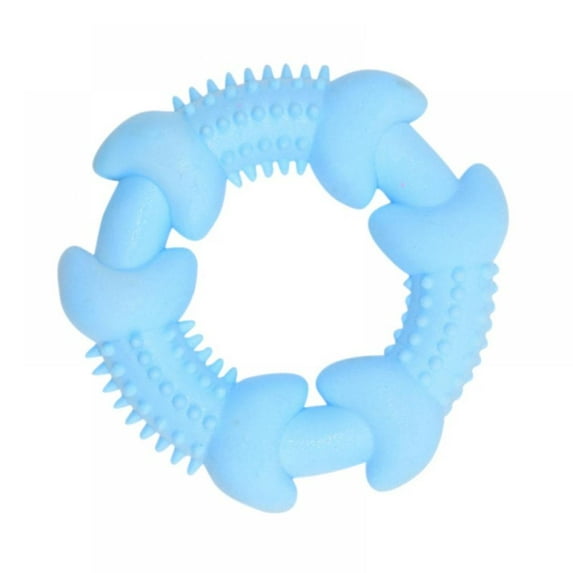 Puppy Teething Toys Dog Chew Toys Set with Cotton Rope for Puppies And Small Dogs Durable Rubber Interactive Dog Toy Chewing Toy