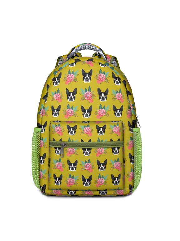 Puppy-Themed Lightweight Backpack - Ergonomic Design with Spinal Support