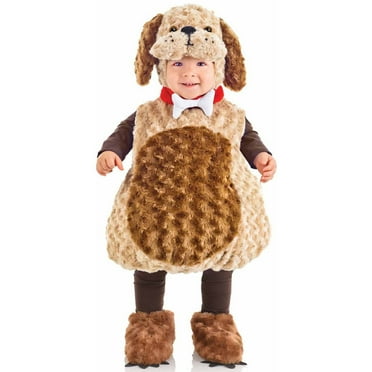 Underwraps Belly Babies Puppy Costume Child Toddler L 2T-4T Unisex