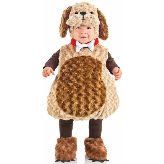 Underwraps Belly Babies Puppy Costume Child Toddler L 2T-4T Unisex