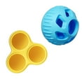 thumbnail image 1 of Puppy Toy for Small to Large Dog Sturdy Silicone Leak Food Fillable Treat Ball Chew Toy Ball Shape, 1 of 12
