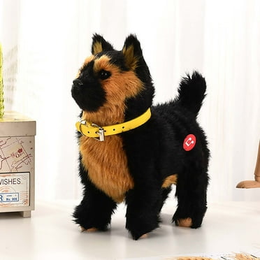 Puppy Toys, Electric Dog Toy, Robot Dog, Interactive Toys, Little Live Pets, Simulation Dog Can Walk, Bark Its Tail With Music Electric Toy Dog ​​plush Electric Pet Dog Induction Toy