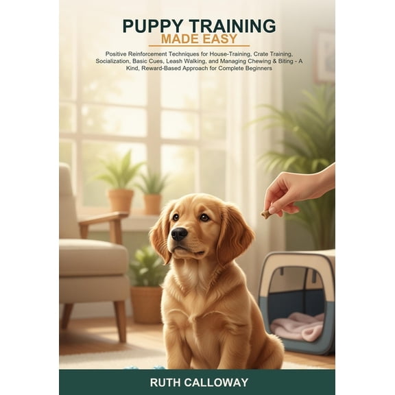 Puppy Training Made Easy: Positive Reinforcement Techniques for House-Training, Crate Training, Socialization, Basic Cue, (Paperback)