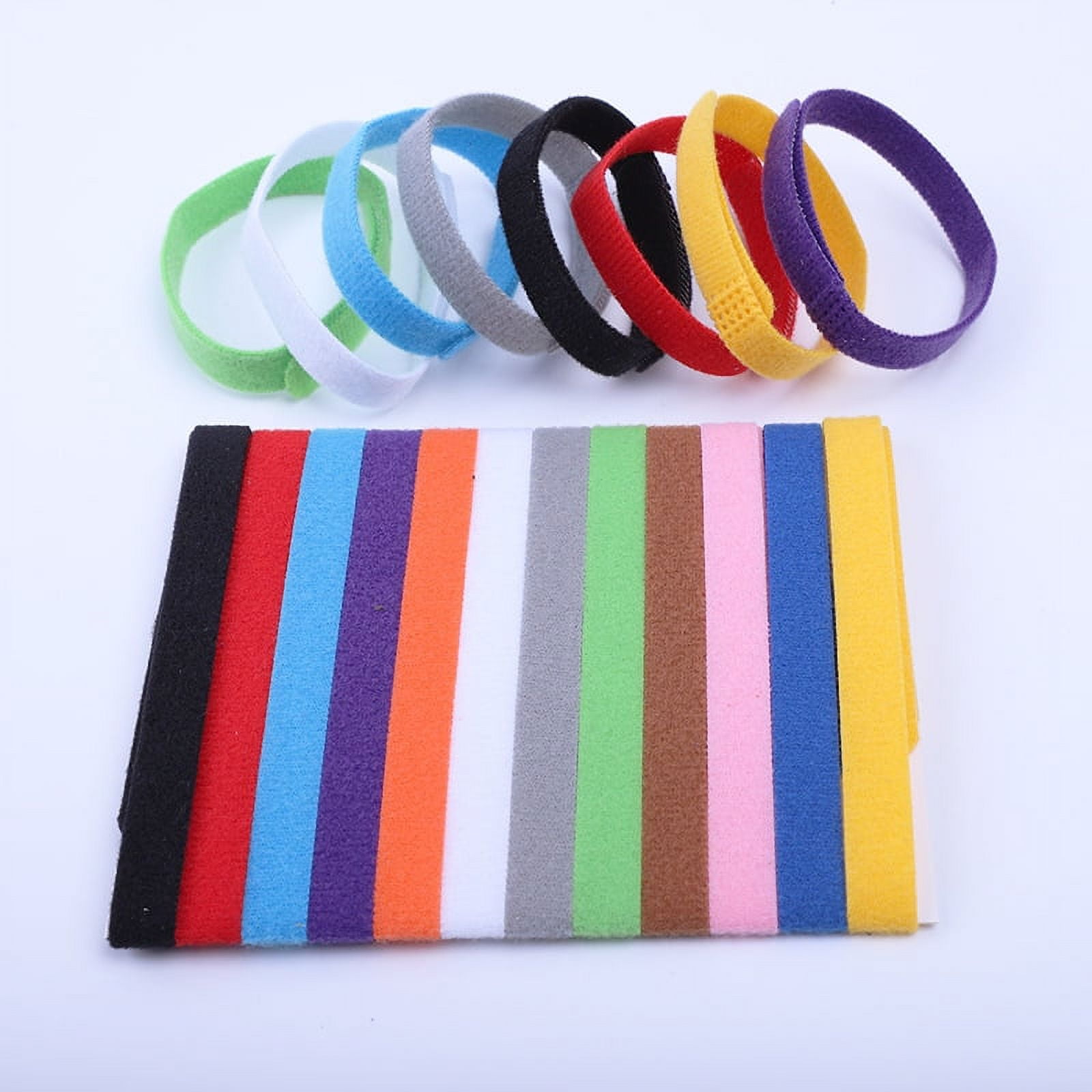 Puppy Whelping Collars Uiuix 15 Colors Puppy ID Collars Double Sided Soft Adjustable ID Bands for Newborn Pet Dog Cat 15 Pcs XXL