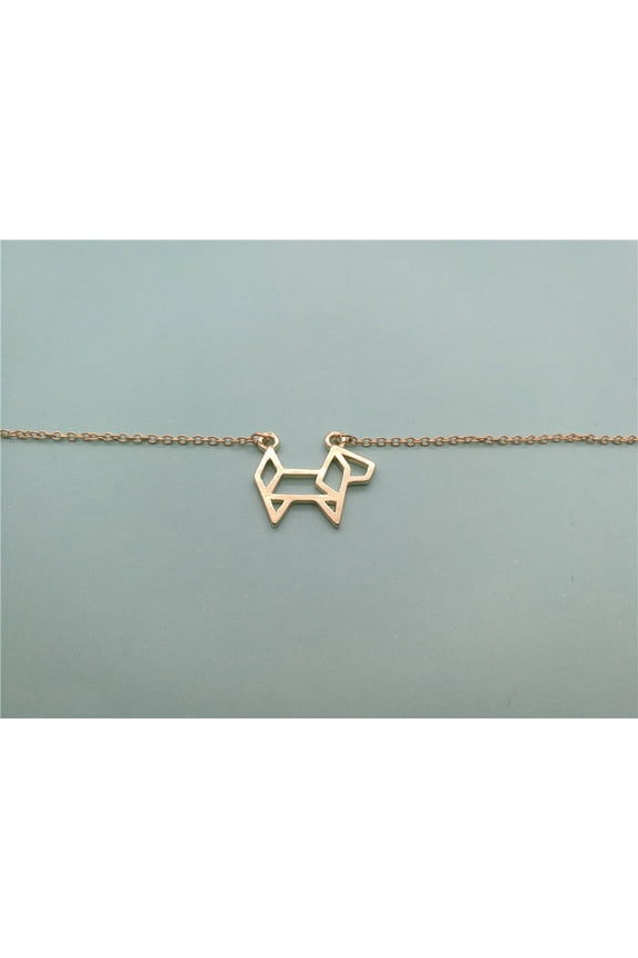 Women's Origami Animal Bracelet Electroplated Alloy Bangle Exotic Design Animal Theme Bracelet Individually Packed