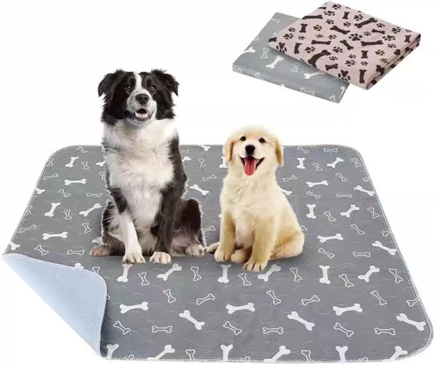Puppy pad Pee Pads for Dogs, 2026 Upgraded Washable Puppy Pad with Pheromones, Puppy Pad Pee Pad - Leak & Odor Proof, Non-Slip Base, Easy to Clean & Reusable